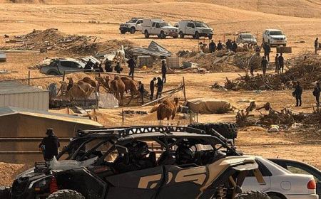 الجرافات الإسرائيلية تهدم مباني في قرية السر بالنقب