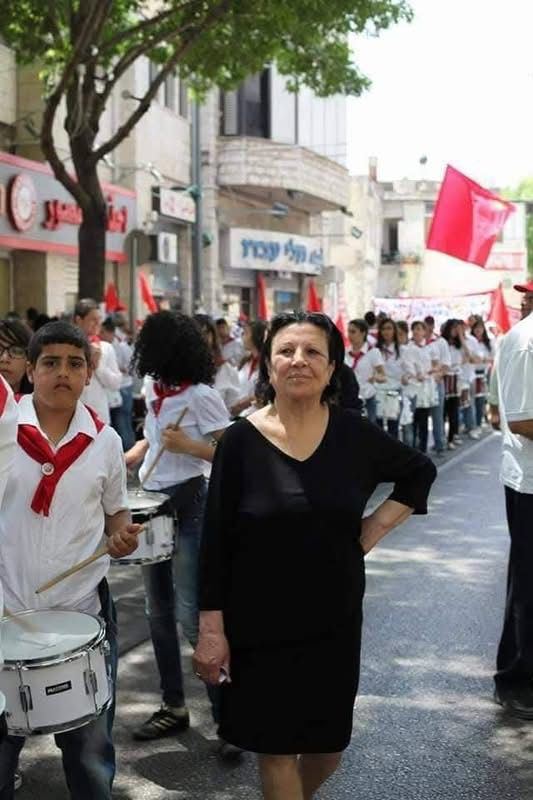 الحزب الشيوعي وجبهة الناصرة ينعون الرفيقة المناضلة سامية الحكيم*