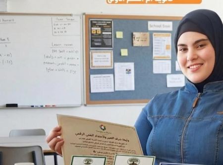 شجر وحجر": طالبة من "شاملة أم الفحم" تبتكر منظومة ذكاء الاصطناعي لتعزيز الاستدامة البيئية والرقمنة