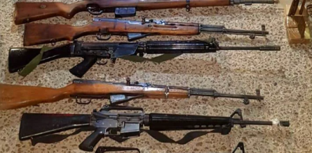 الجيش الاسرائيلي:احباط تهريب أسلحة من الاردن واصابة ضابط