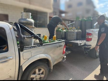 حملة للشرطة في بلدة كفرمندا