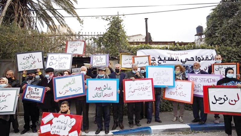 تقرير عن التهجير القسري والتهديد به