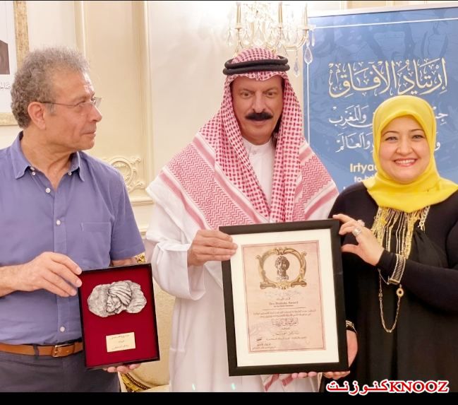 سناء الشّعلان تستلم جائزة ابن بطوطة لأدب الرّحلة في الإمارات عن (الطّريق إلى كريشنا) 