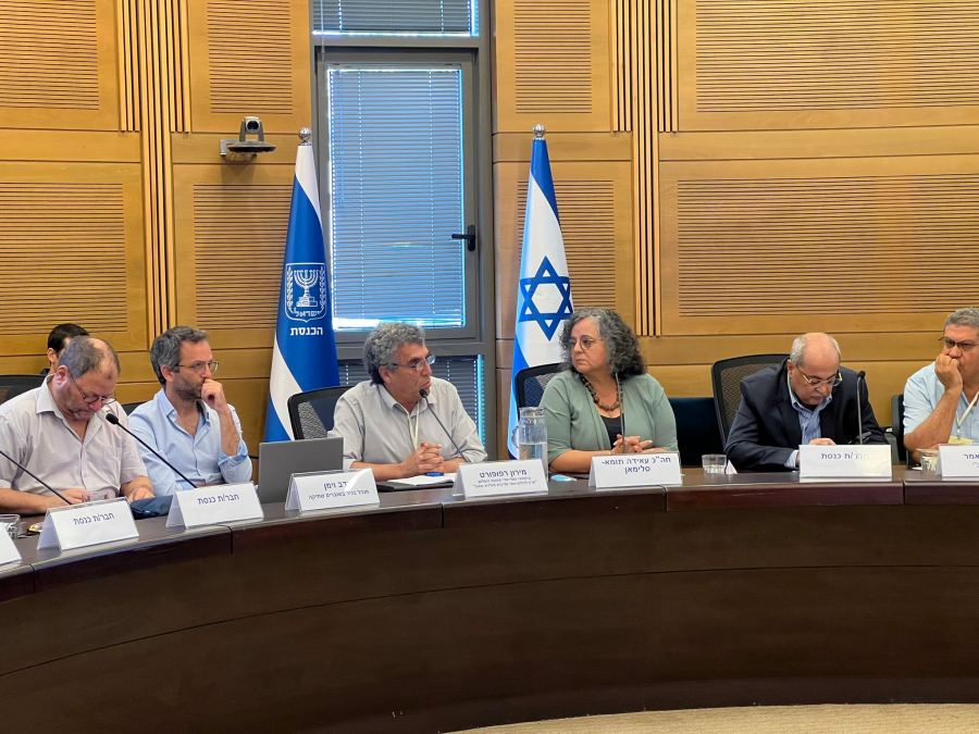 توما-سليمان: من هنا من داخل الكنيست نطالب بالاعتراف بدولة فلسطين