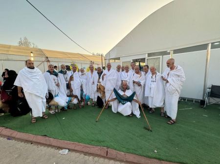 حجاجنا من مسلمي 48 في مشعر عرفة