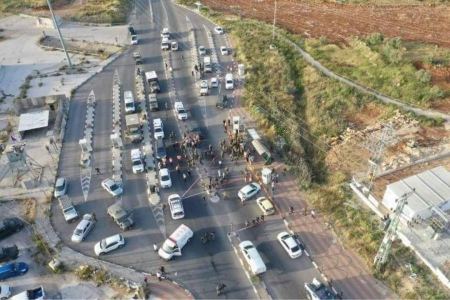 4 اصابات بحادث طرق على مفرق زعترة