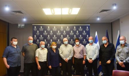 وزيرة الاقتصاد والصناعة أورنا بربيباي تزور التخنيون