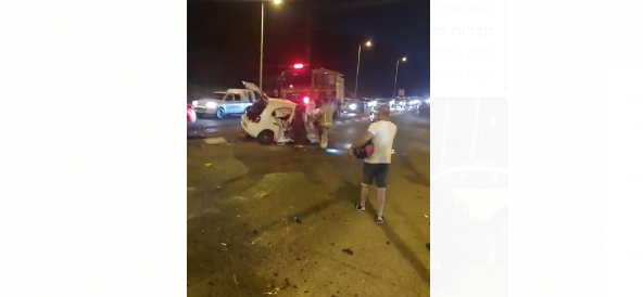 فيديو : حادث طرق مروع قرب كفر ياسيف