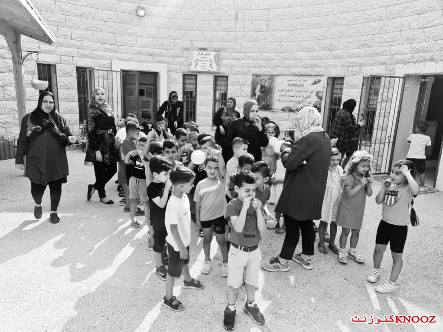 اجواء احتفالية مميزة في مخيم مجمع بساتين العرق كفرقرع