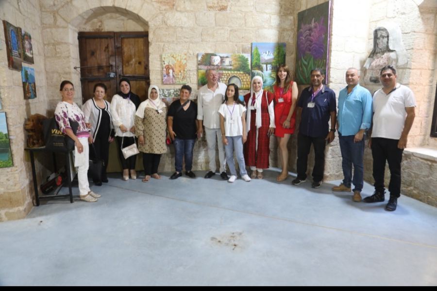 الناصرة :معرض لمسات إبداعية فريد من نوعه يحاكي جمال المرأة الأرض الطبيعة الأماكن المقدسات