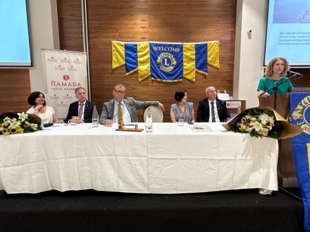 حفل تبادل الرئاسة في نوادي ليونز الناصرة