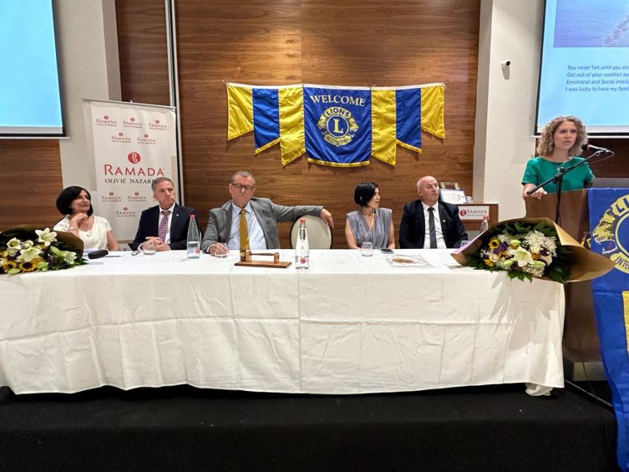 حفل تبادل الرئاسة في نوادي ليونز الناصرة