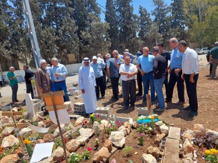 وفد رفيع من الداخل يزور مخيم جنين