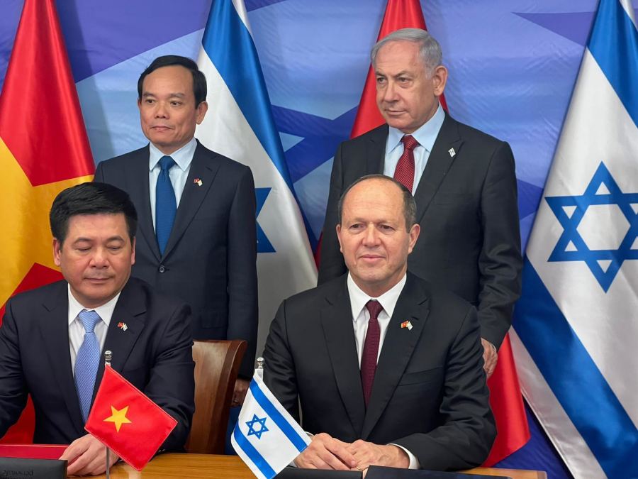 اتفاقيّة تجارة تاريخيّة بين إسرائيل وفيتنام