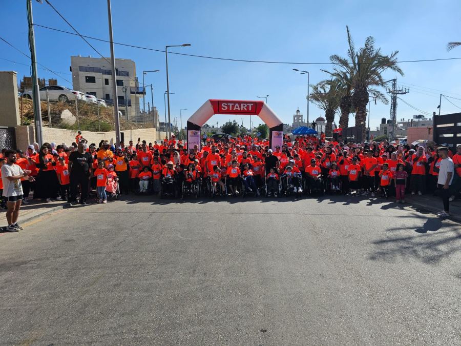 المركز جماهيري بيت حنينا ينظم ماراثون لذوي الهمم (بيت حنينا – القدس)