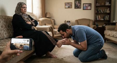 حمى الاستعرض الرقمي وترند اللايكات | تقبيل أرجل الوالدين
