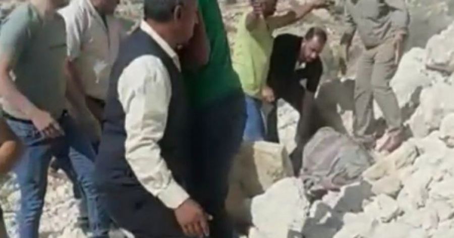 وفاة مواطنة وإصابة آخرين بانهيار صخري جنوب الخليل