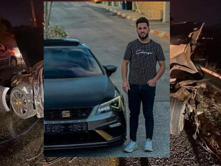 وفاة الشاب قيس المالوخ بحادث طرق شمال غرب رام الله