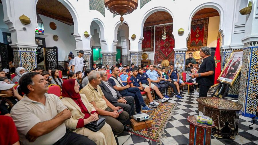 أطفال القدس يصلون المدينة المقدسة عائدين من المغرب