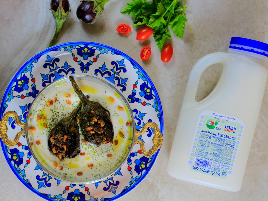 باذنجان شيخ المحشي الشهي من مطبخ تنوفا