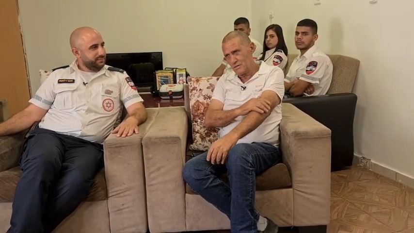 سامي حسين من دير حنا يستذكر اصابته بنوبة قلبية | فيديو