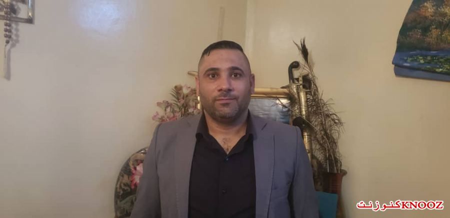 الإعلامي السوري عدنان سنجد في حوار مصور مع النجم العربي داوود رضوان للتحدث عن عمله الفني مع الشاعر كمال ابراهيم :