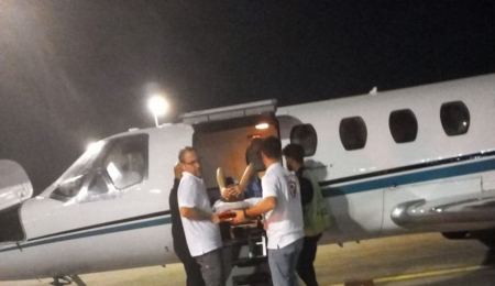 مُصابة إضافية بحادث الطرق بجورجيا نقلت الليلة للبلاد على متن طيارة إنقاذ تابعة لشركة PassportCard
