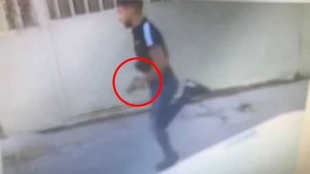 بالفيديو : الشرطة مطاردة مشتبه في نحف والقبض عليه