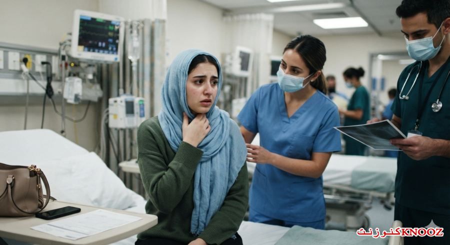  فتاة من الشمال ابتلعت دبوس حجاب عن طريق الخطأ ونُقلت إلى المستشفى