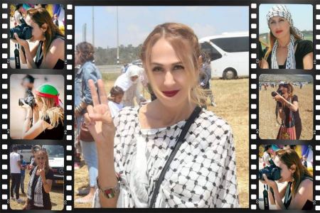 سفيرة اعلام غزة في الناصرة ورود الطويل