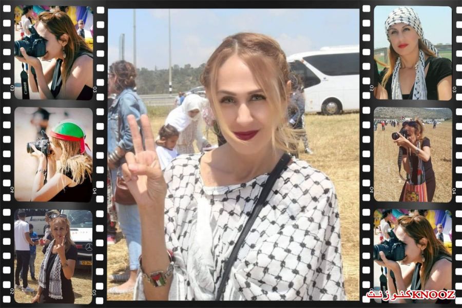 سفيرة اعلام غزة في الناصرة ورود الطويل