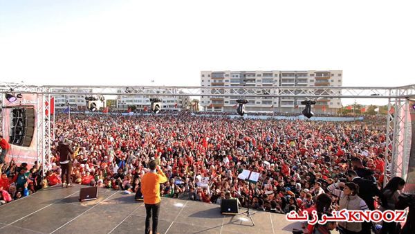 طنجة تحتضن أكبر حفل وطني للأطفال بملعبها الكبير احتفالا بذكرى المسيرة الخضراء