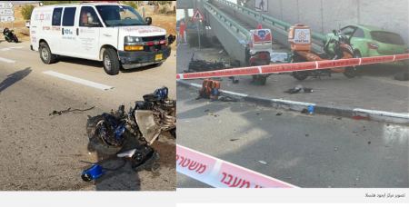 مصرع ثلاثة أشخاص في حوادث طرق واصابة اخرى حطيرة
