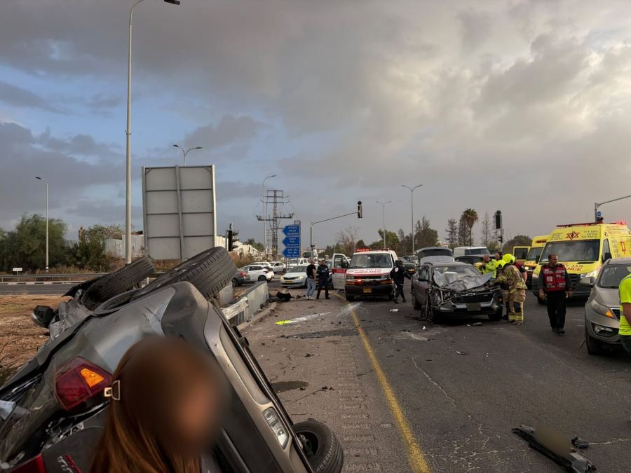 25 مصابًا بحوادث متفرقة في جلجولية النقب فسوطة القدس حيفا