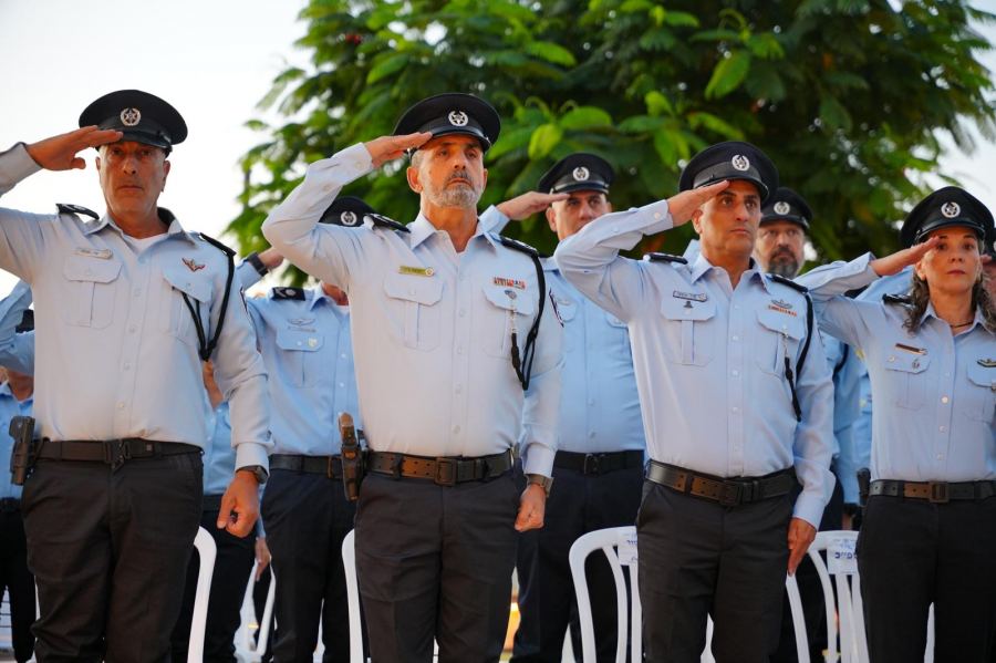 شرطة اسرائيل تحيي ذكرى افرادها الذين سقطوا في هجوم 7 أكتوبر