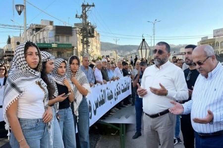 احياء الذكرى الـ26 لهبة القدس والأقصى بمسيرة قطرية من جت إلى عرابة