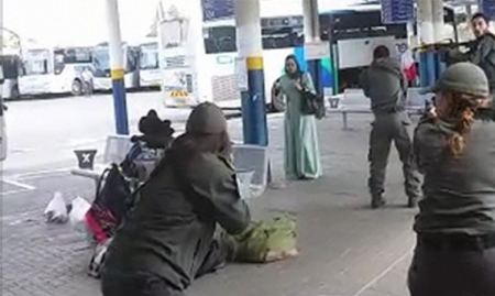 القاء عبوة ناسفة محلية الصنع باتجاه قوة من الجيش الاسرائيلي قرب قبة راحيل شمالي بيت لح