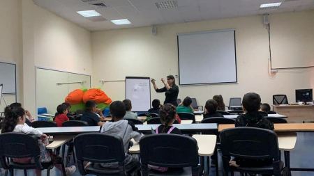 المهندسون الصغار في الجماهيري دير حنا يتمتعون ويبدعون