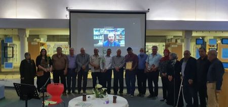 تكريم الروائي صبحي فحماوي في أم الفحم