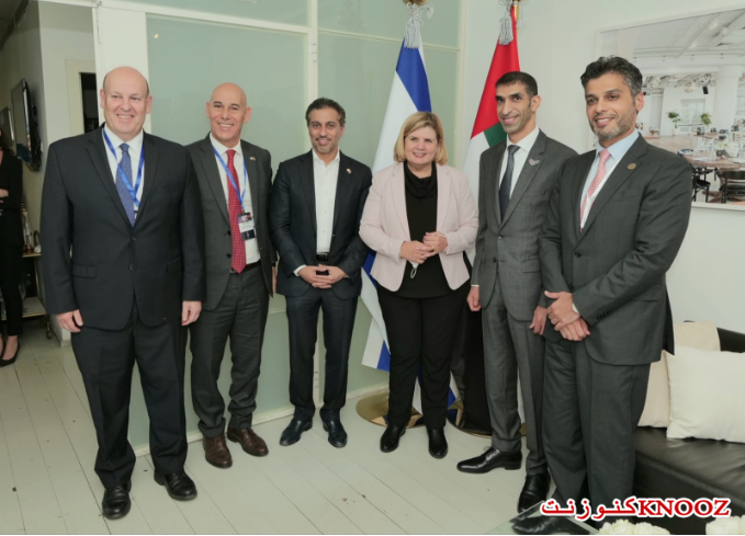 أورنا بربيباي تجتمع مع الوزيرين الامارتيين : الزيودي والفلاسي