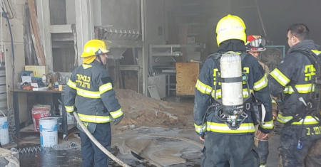انفجار داخل منجرة في مدينة بيت شيمش 