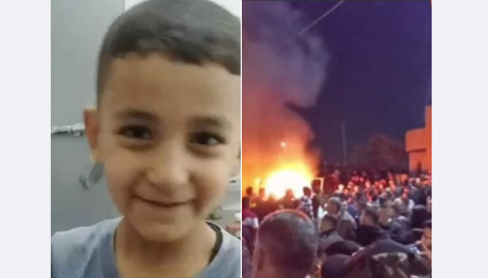 احراق منزل واحداث مؤسقة في قراوة بني حسان قضاء سلفيت على خلفية مقتل طفل