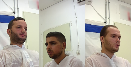 اسرائيل تنشر فيديوهات لمعتقلين من مشافي غزة