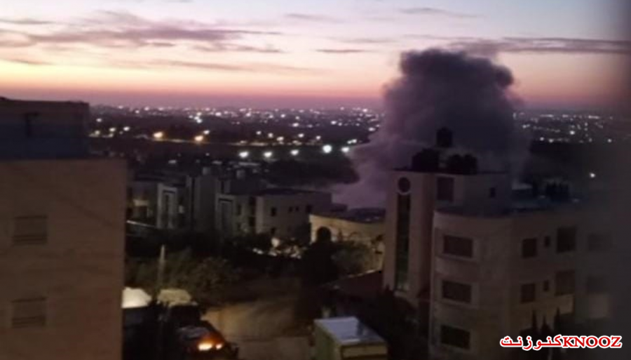 تفجير منزلي المعتقلين محمد وصقر الشنتير في دورا جنوب الخليل