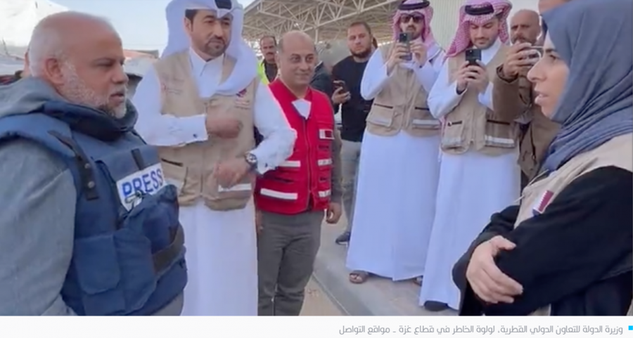 أول مسؤول عربي يزور غزة منذ بدء الحرب