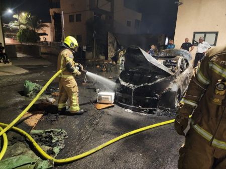 طرعان: اصايات باطلاق نار واحراق منزل ومركبات |فيديو