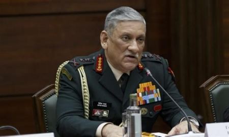 مقتل رئيس الأركان الهندي في حادث تحطم مروحية عسكرية