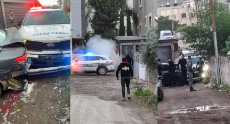 الطيبة : اعتقال مشتبه بعد مطارته باطلاق نار وقنبلة