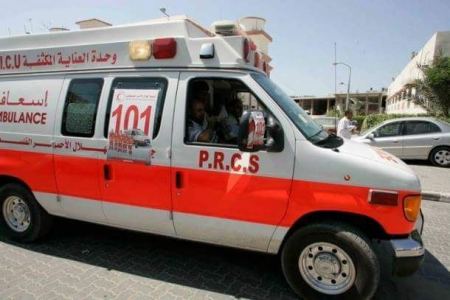 جنين : 5 اصابات منها حرجة قرب يعبد بحادث طرق
