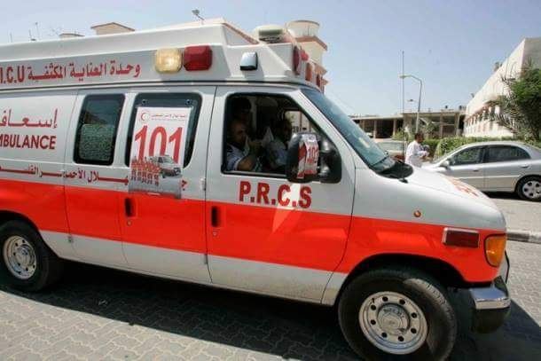 جنين : 5 اصابات منها حرجة قرب يعبد بحادث طرق